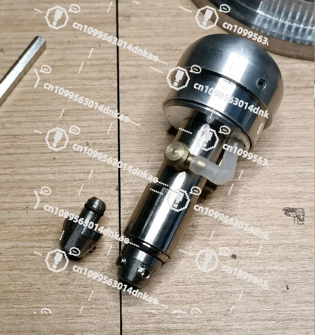 Pneumatic Push Knife, Metal Engraved Linsay Carved Handle, Gold-engraved Handle, Standard Interchangeable Head Manual
