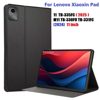 Smart Case for Lenovo Xiaoxin Pad 11 2025 TB335FC Pu Leather Funda for Lenovo Tab M11 2024 TB-330FU TB-331FC Auto Sleep Wake up