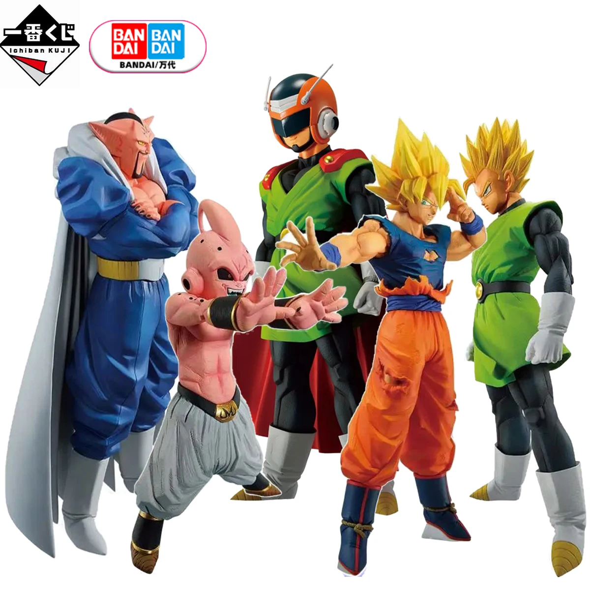 

Bandai Original Dragon Ball Masterlise EMOVING Ichiban Gohan Dabura Majin Buu Collection Anime Action Figure Toys