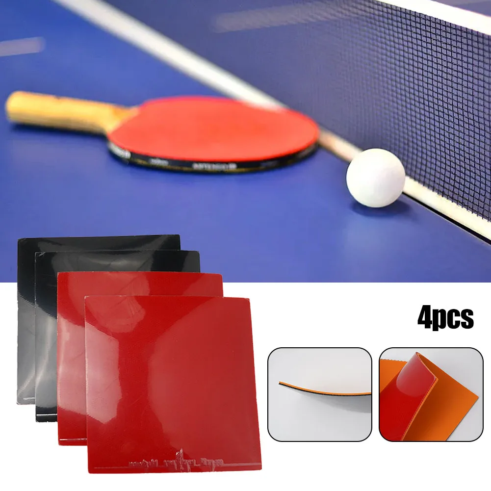 Rubber Cover Table Tennis Rubber Sporting Flexibility Good Control Hard Sponge Red/Black Tack Outstanding 39 Hardness