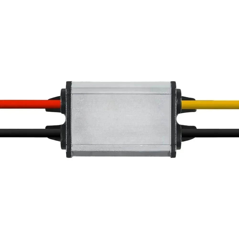 DC 8-22V To 3-15V 3A Converter Waterproof 12v to 5V 6V 3A Power Buck Power Supply Module Compatible With Vehicle Car Truck Volt