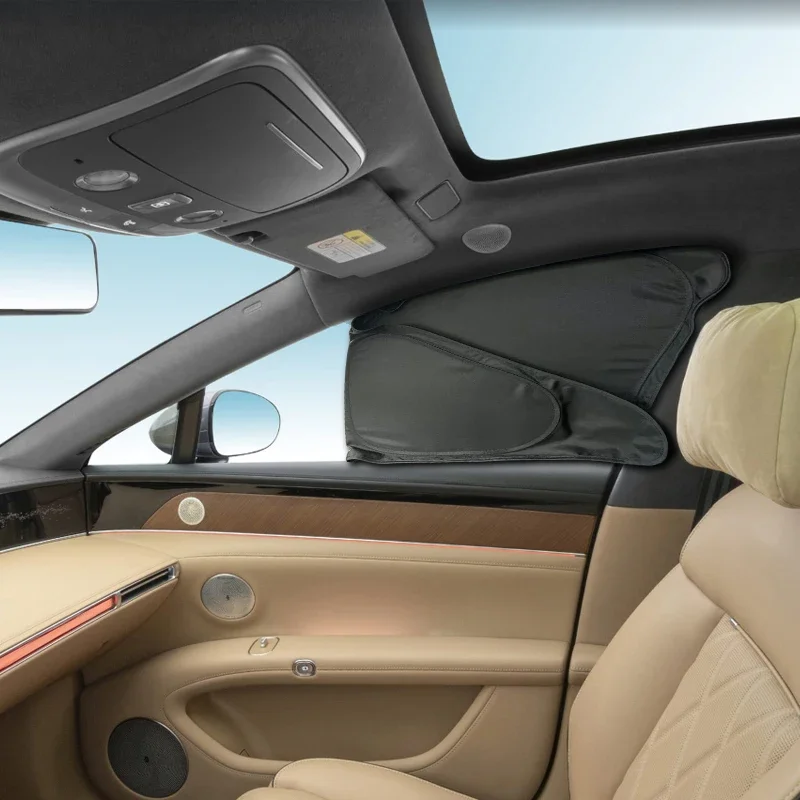 

Для STELATO S9 2024-настоящее время автомобиля, черное окно, солнцезащитный козырек, автоматический анти-УФ-тепляционный защитный чехол, аксессуар для интерьера