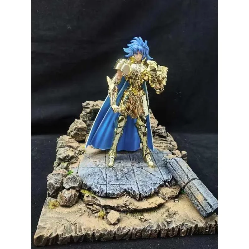 

Saint Seiya Myth Cloth Anime Action Figure Gold Knight of The Zodiac Gemini Plastic Customized Scene Altar Booth in Stock