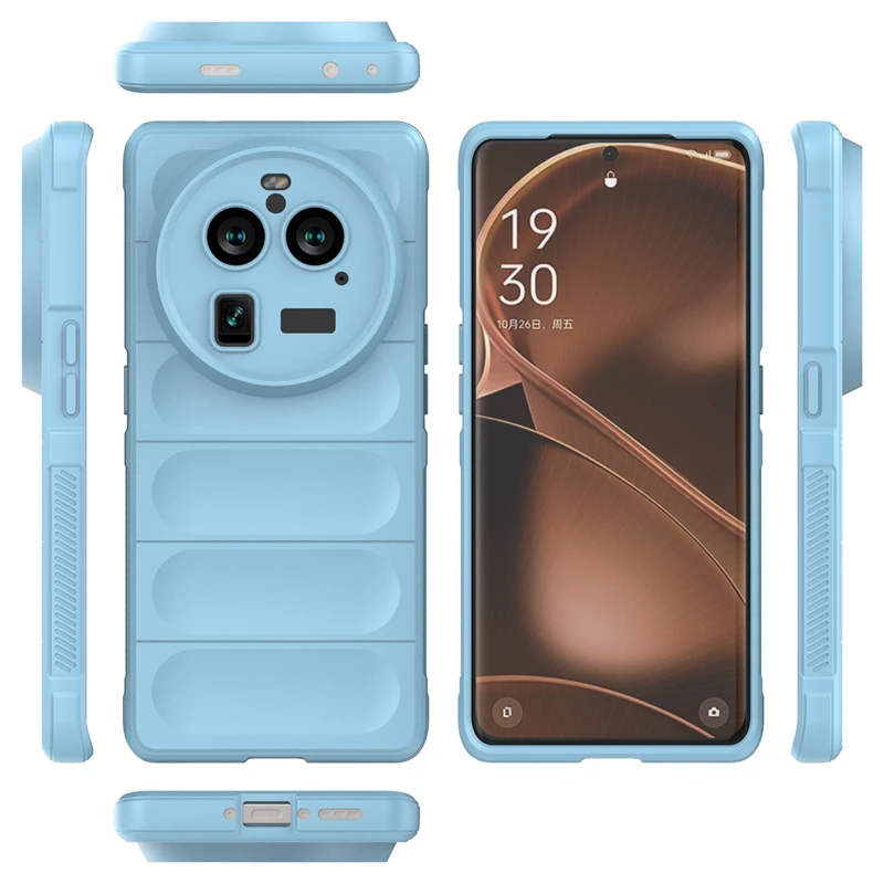 حافظة مدرعة مضادة للصدمات من ممن لهم البحث عن x6 برو ، لينة الوفير الخلفي من البولي يوريثان للعثور على x6 برو