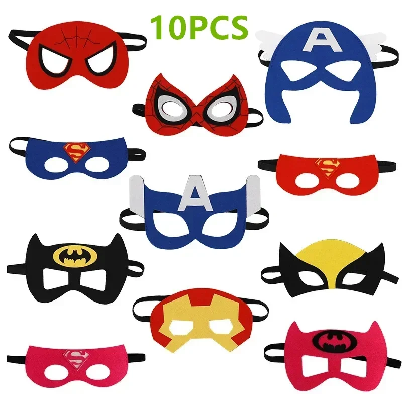 Disney spiderman Mask Party Decoration Set regalo di compleanno party Halloween Cool accessori ornamento preferito per maschere per ragazze dei