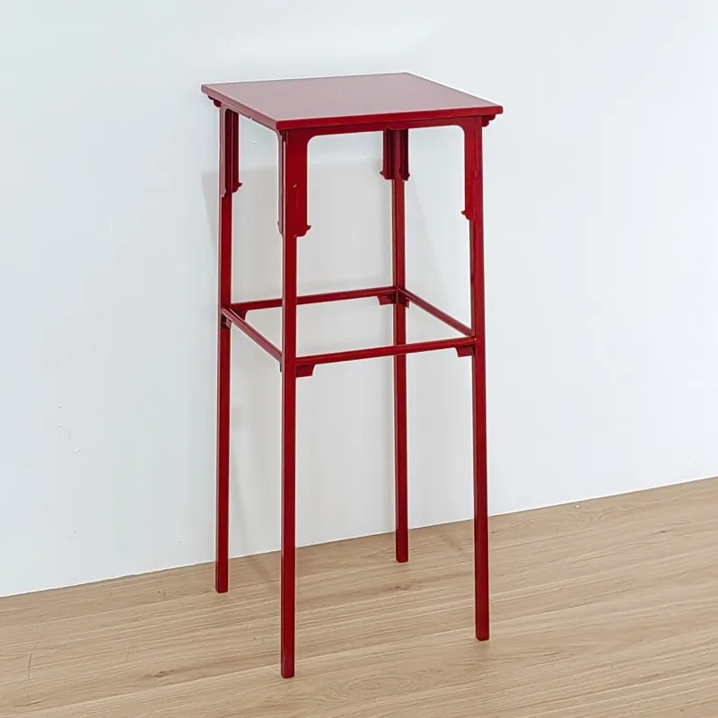 New Chinese Flower Stand, Flower Several Tea Space Shelf, Bonsai Vase Edge Several Hotel Museum Display Shelf