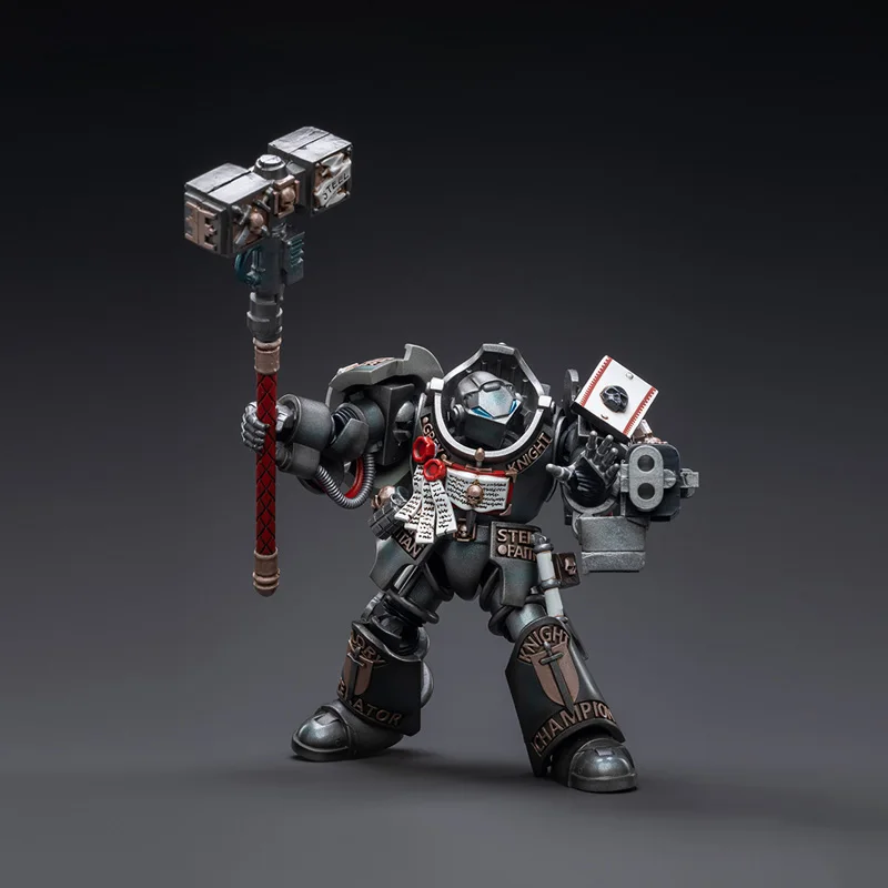 [Précommande] JOYTOY gris chevaliers Terminator Caddon Vibova 1/18 figurine Warhammer 40K Joint mobile poupée jeu soldat cadeau jouet