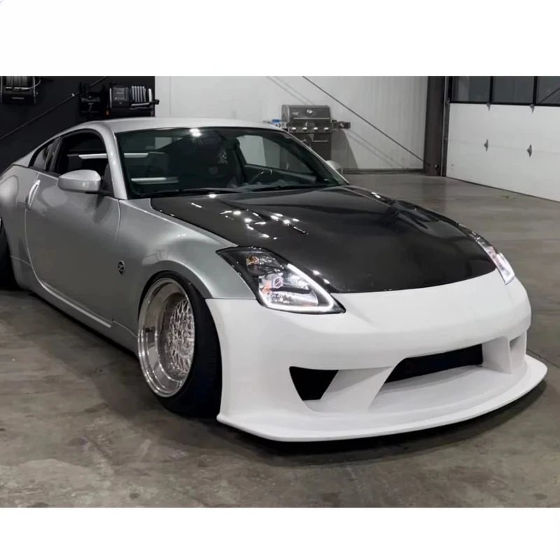 Fit 350Z Z33 Modified Upgrade Front & Rear Bumper Body Kit Plastic Fiber Car Accessories Auto Body Parts