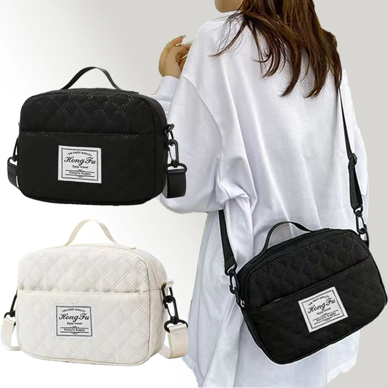 

Мужские и женские повседневные сумки через плечо, ручная мини-универсальная клетчатая повседневная сумка для телефона на одно плечо