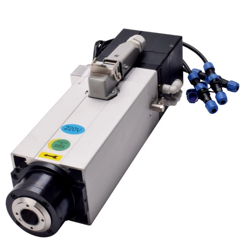 

GDL40.5-ISO20-24Z/2.2 square air-cooled electric spindle 2.2kw spindle