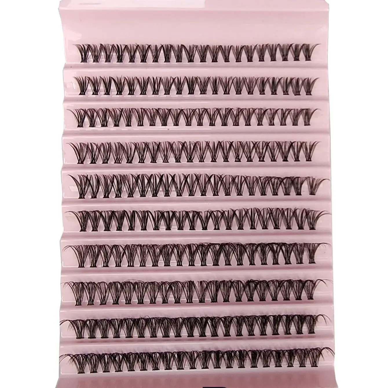 30D/40D/50D/60D Mink Fake Eyelashes 200 Clusters C/D Curl 8-16mm DIY Natural Eyelash Extension 3D Russian Curl individual Lashes