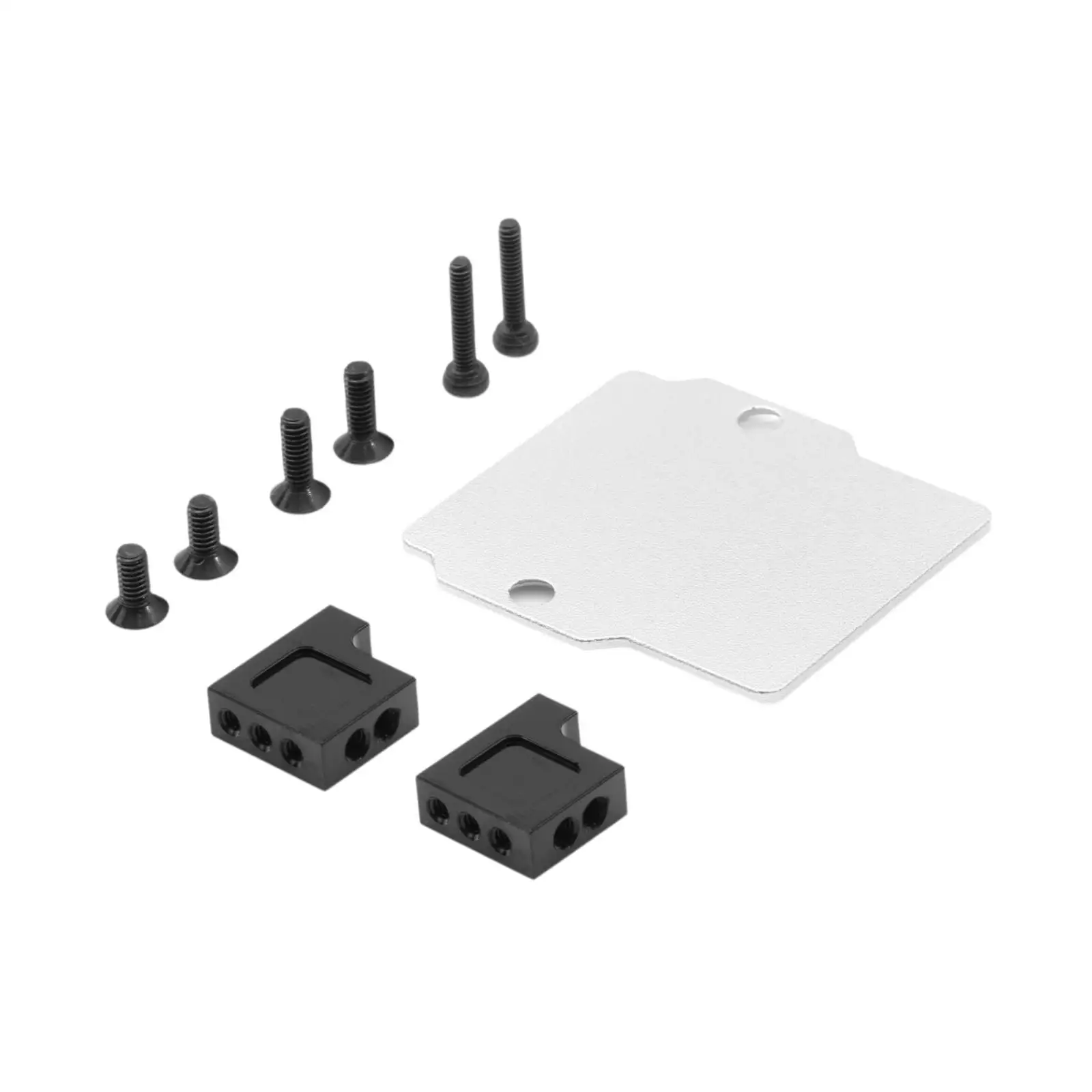 RC Steering Servo Fixed Mount Alloy Mount Upgrade Parts DIY Accessories Servo Fixed Seat for 1/18 Arrma Granite Grom RC Vehicle