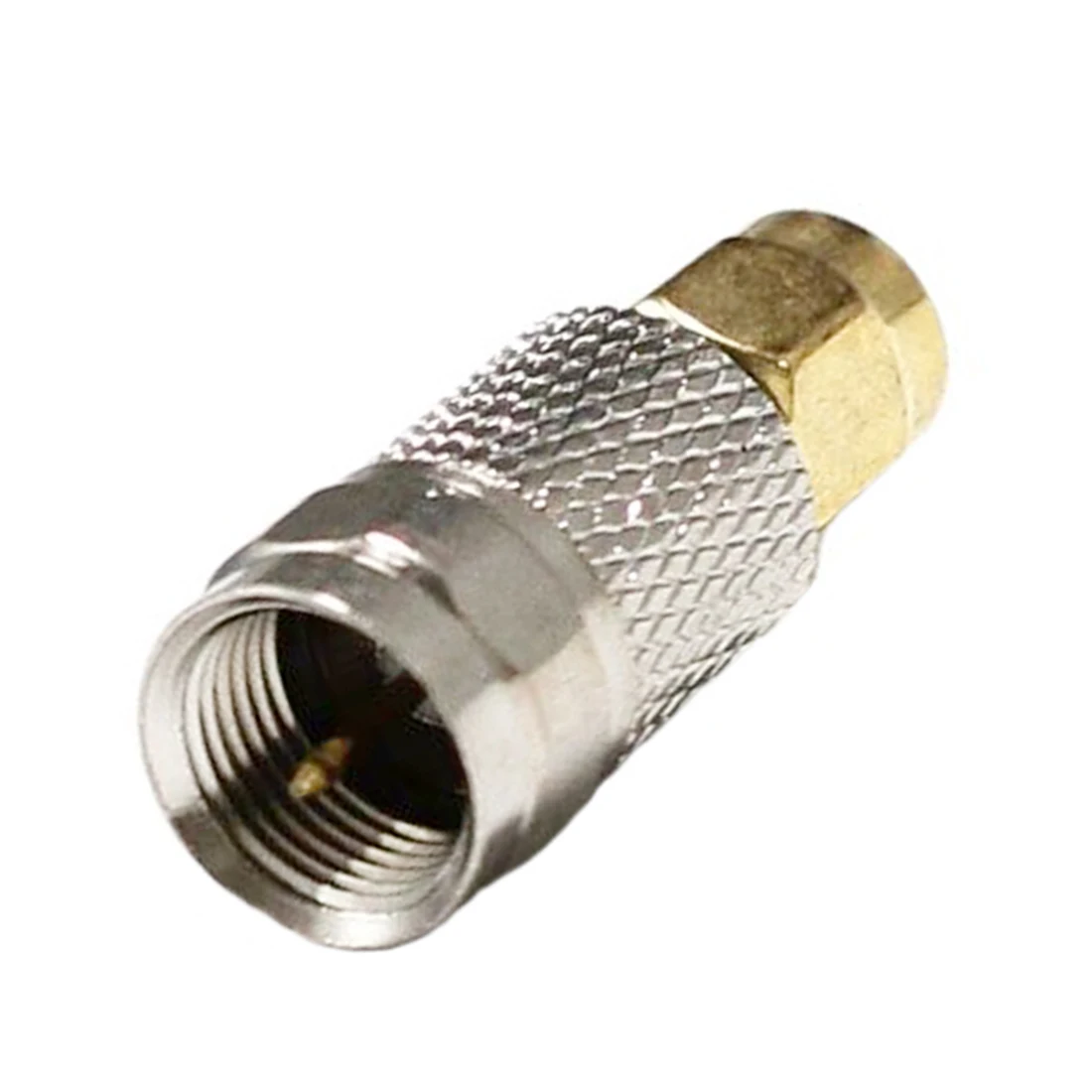 SMA Male Plug to F Male Plug Straight RF Coax Adapter Router Wireless Modem Wholesale Price New