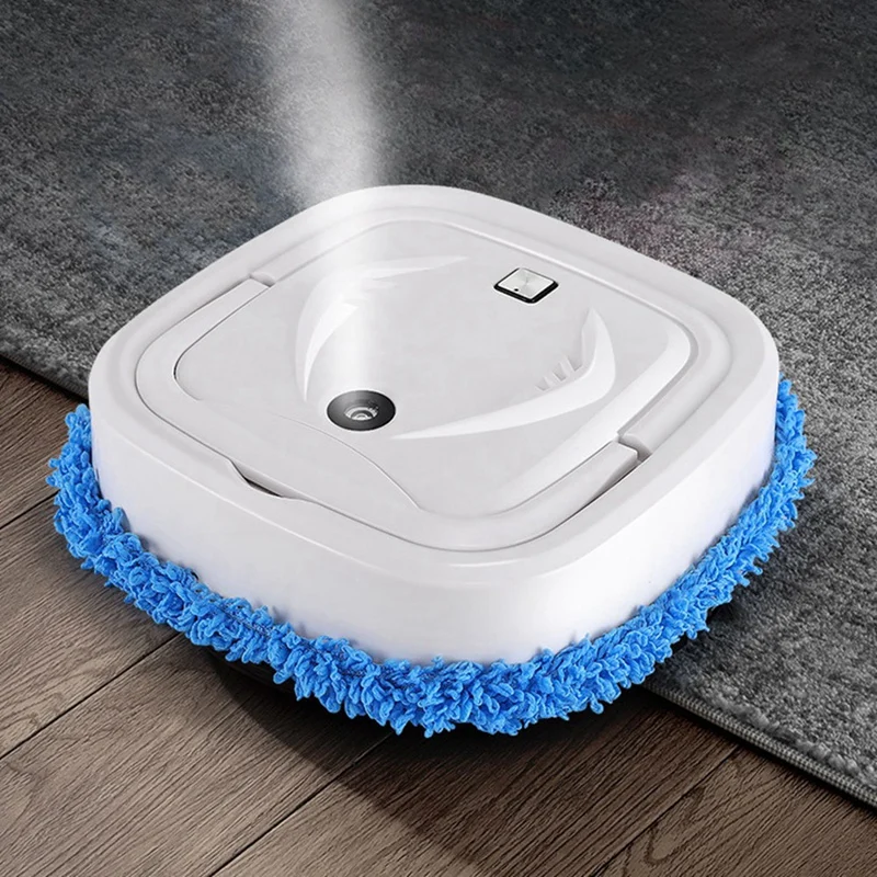 Smart Robot Vacuum Cleaner Rotary Mopping Machine Humidifying Spray Dry Wet Sweeping USB Charging Sweeping Robot