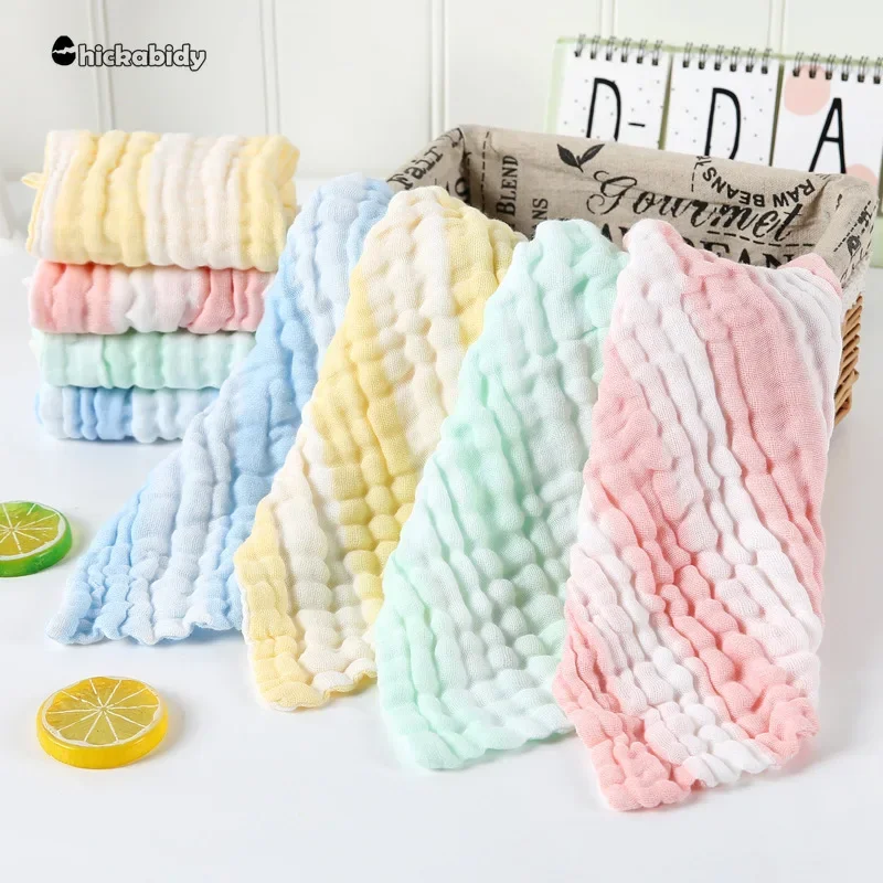 Baby Handkerchief Baby 6Layer Gauze Towel SoftGauze and Terry CottonBaby Towel GauzeWashcloths