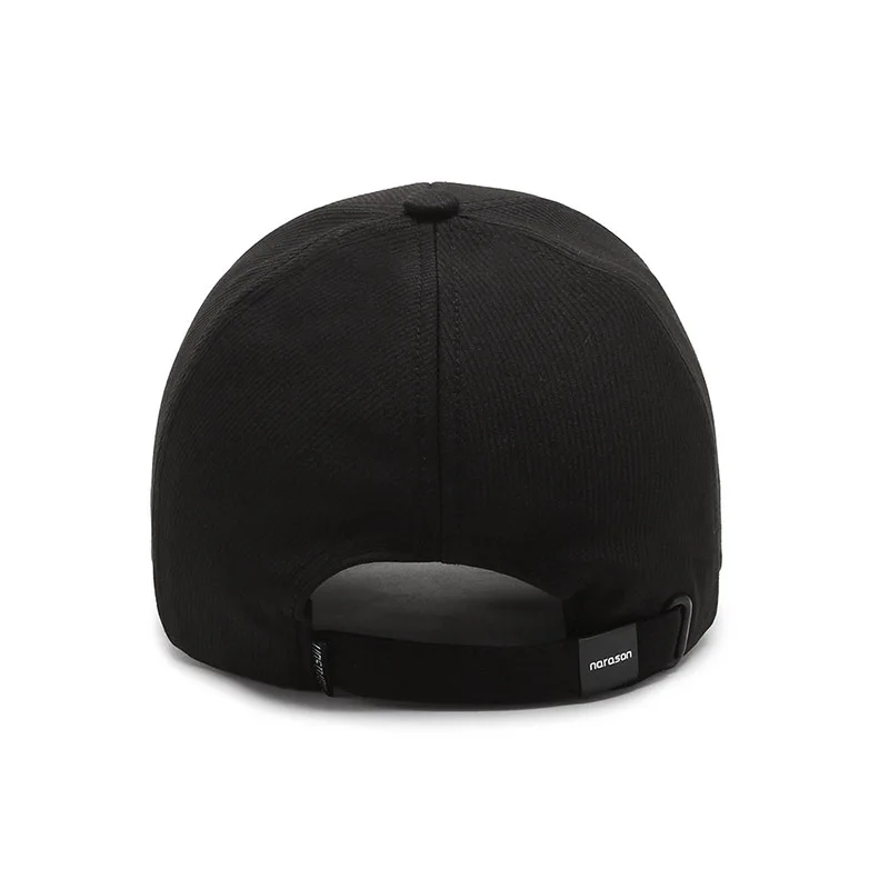 High Quality Baseball Cap For Men Autumn Black Stylish Male Hip Hop Sport Trucker Hat Cotton Adjustable56-60CM Outdoor Winter