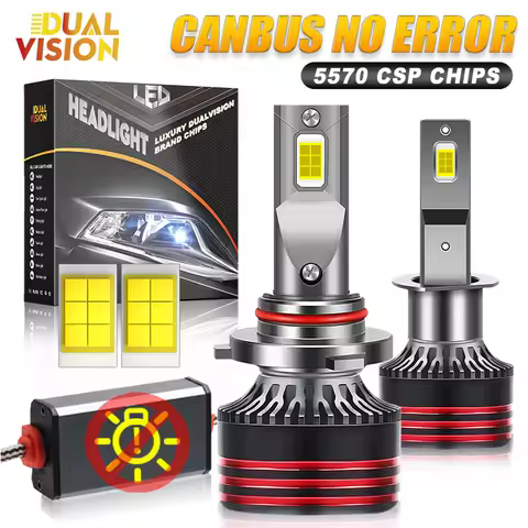 H7 H4 H11 LED Car Headlights Bulb 3000W CANBUS High Power H1 H3 H8 H9 9005 HB3 9006 HB4 9012 HIR2 Auto Lamp Fog Lights 6000K 12V
