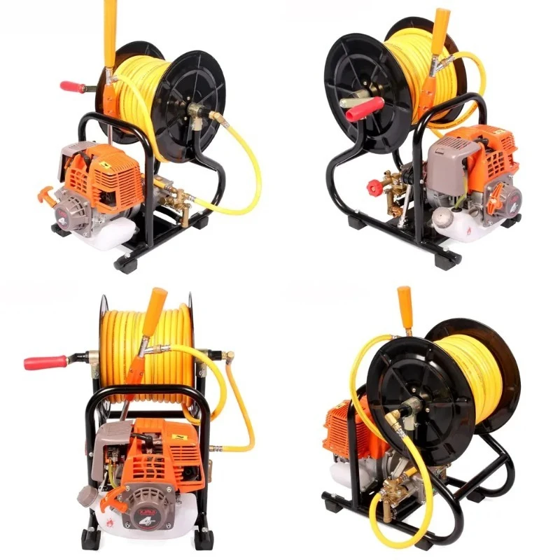 Sprayer 139F Petrol Engine High Pressure Pump 4 Stroke Petrol Agriculture Sprayer Garden Watering Field Irrigation