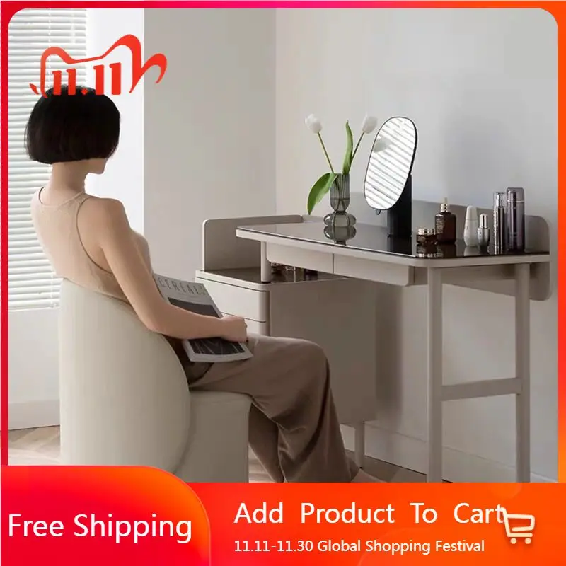 

Mobile Dressers Step Stool Vanity Chair Nordic Designer Foot Stool Luxury Bedroom Piano Relaxing Sillas Lounge Suite Furniture