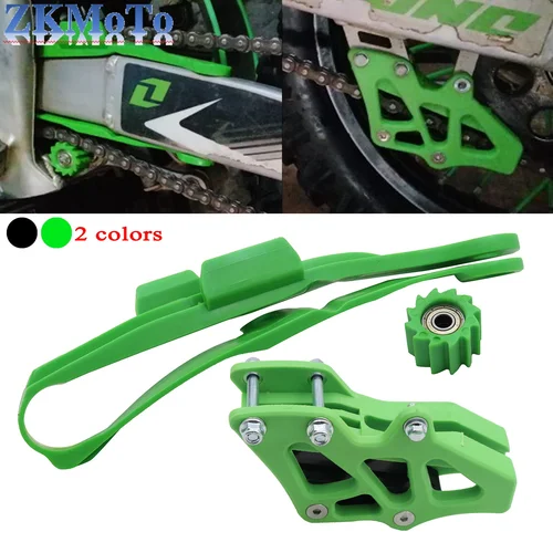 Guía de cadena de motocicleta, rodillo basculante de guía deslizante para Kawasaki KX250F KX450F KX 250F 450F KXF 250 450 2009-2020 Dirt Pit Bike