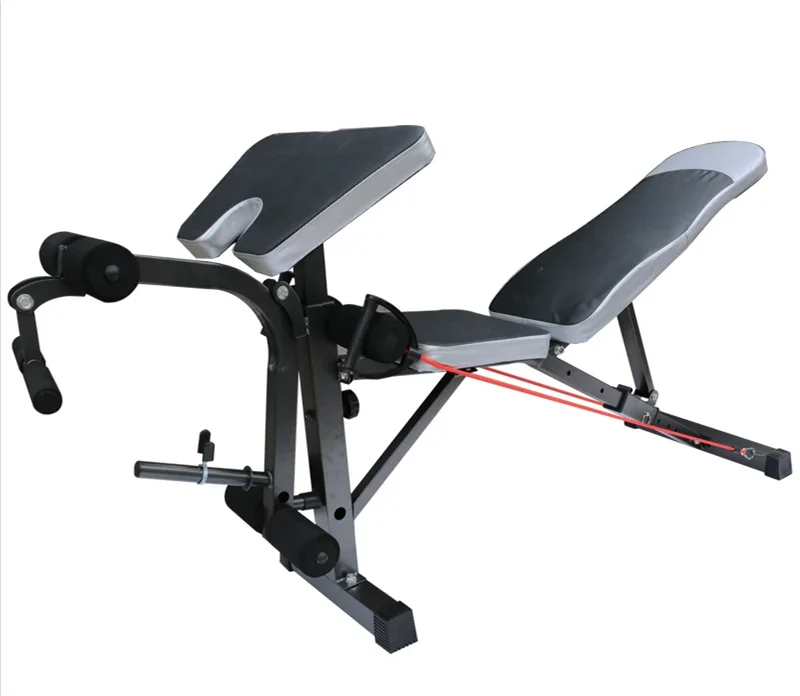 2023 New Multifunction Fitness Equipment Exercise Commercial Sit Up Bench Adjustable Gym Bench