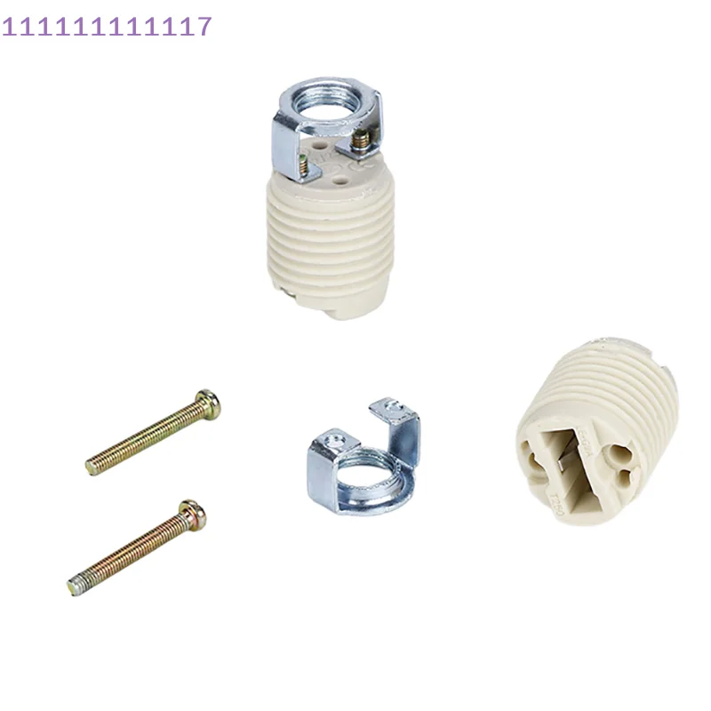 

Ceramic G9 Screw LED Lamp Holder DIY Light Bulb Base for Household Table Floor Lamps Lighting Accessory Head Convert Socket
