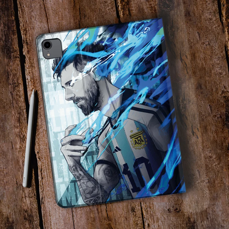 Football Superstar M-Messi Case For iPad 10.2 7th 8th Air 1 2 3 Mini 1 2 3 5 Case Luxury Silicone For iPad Air 4 iPad Pro11 Case