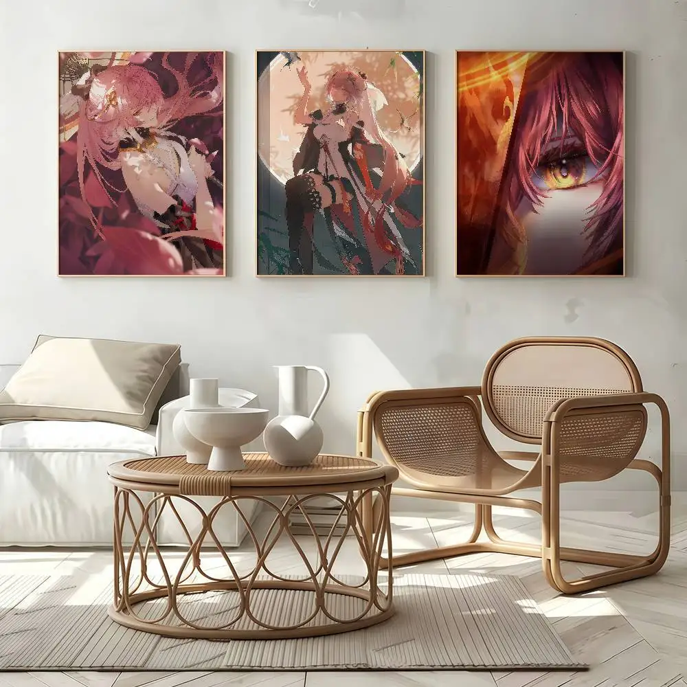 Changli Wuthering Waves Poster Canvas Painting Wall Art Pictures Home Decoration