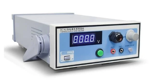 DC-HJ thermocouple spot welding machine welding machine K/T type  line touch welding machine can be connected to argon
