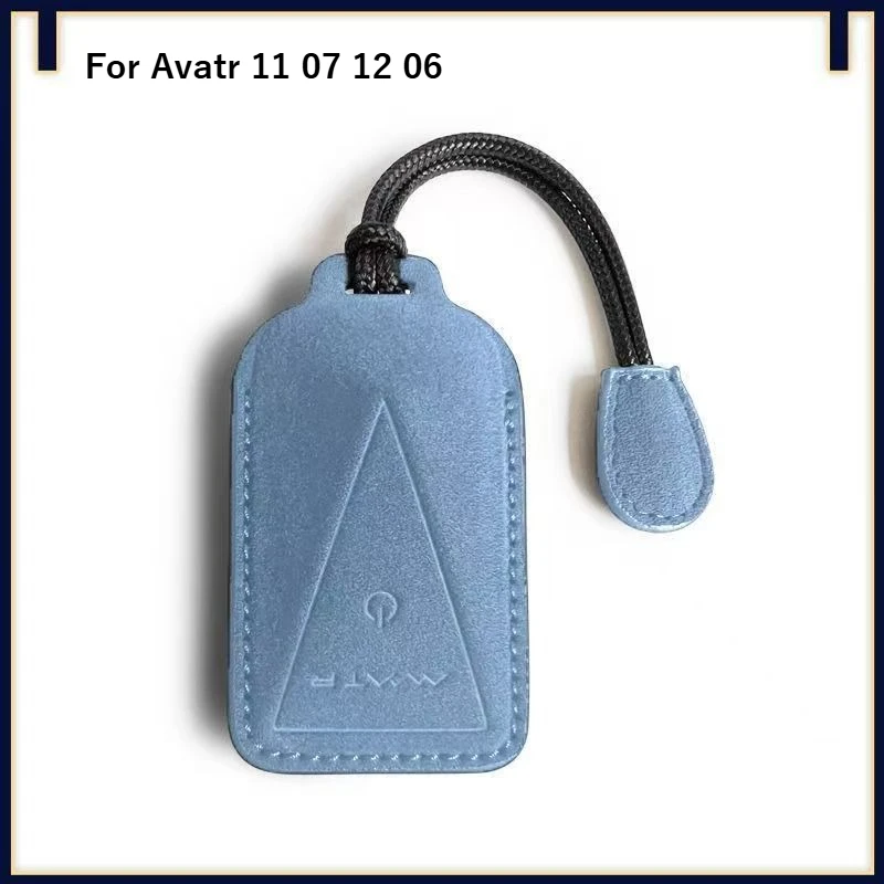 For Avatr 11 07 12 06 Original Car Color PU Leather Key Case Cover  Remote Key Protector Accessorie