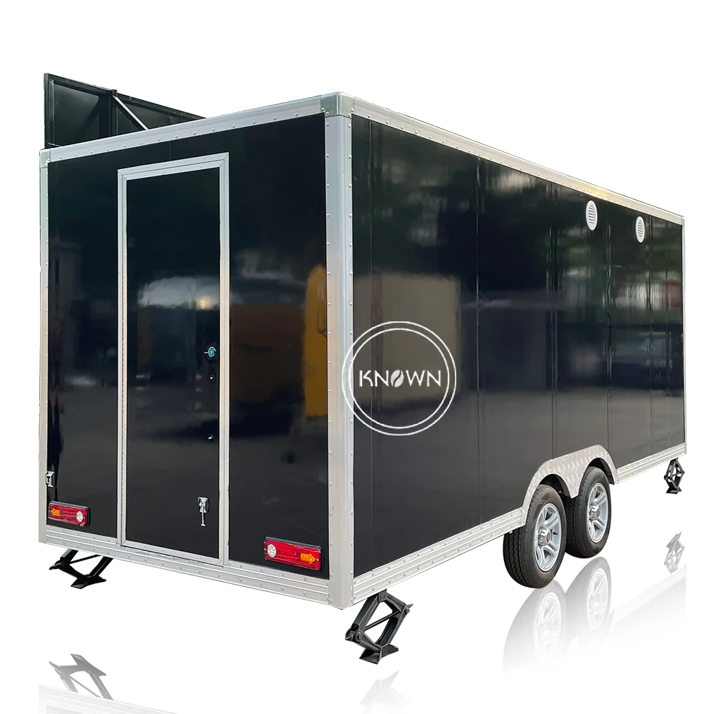 2023 OEM Hot Selling Mobile Food Trucks For Sale New Arrival  Fast Food Trailer Hot Dog BBQ Food Cart in USA