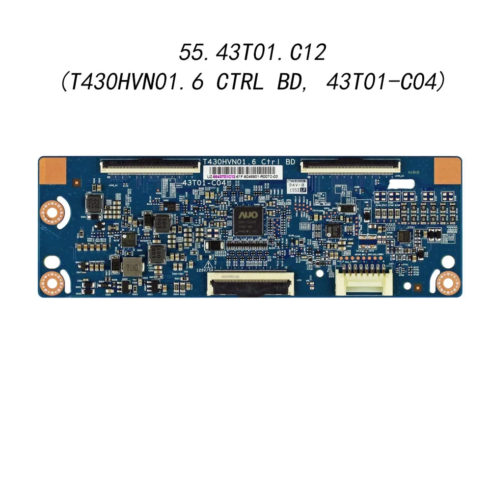 

T-CON Board 43T01-C04 T430HVN01.6 BD для UE43M5520 UE43J5500AW UN43J5000AF L43PMHPBGC/EN Logic UE43M5505AK HG43NE478SFXZN