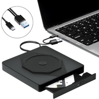 USB 3.0 3D Bluray Burner BD 6X Reader&Writer Drive External Blu ray Drives CD DVD Player Recorder for Windows 7/8/10/11 MacOS