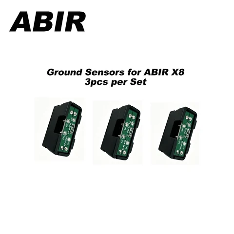 Датчики обнаружения для пылесосов ABIR X8, X6, 3 шт. в комплекте, оригинальные запасные части для ABIR X8, X6