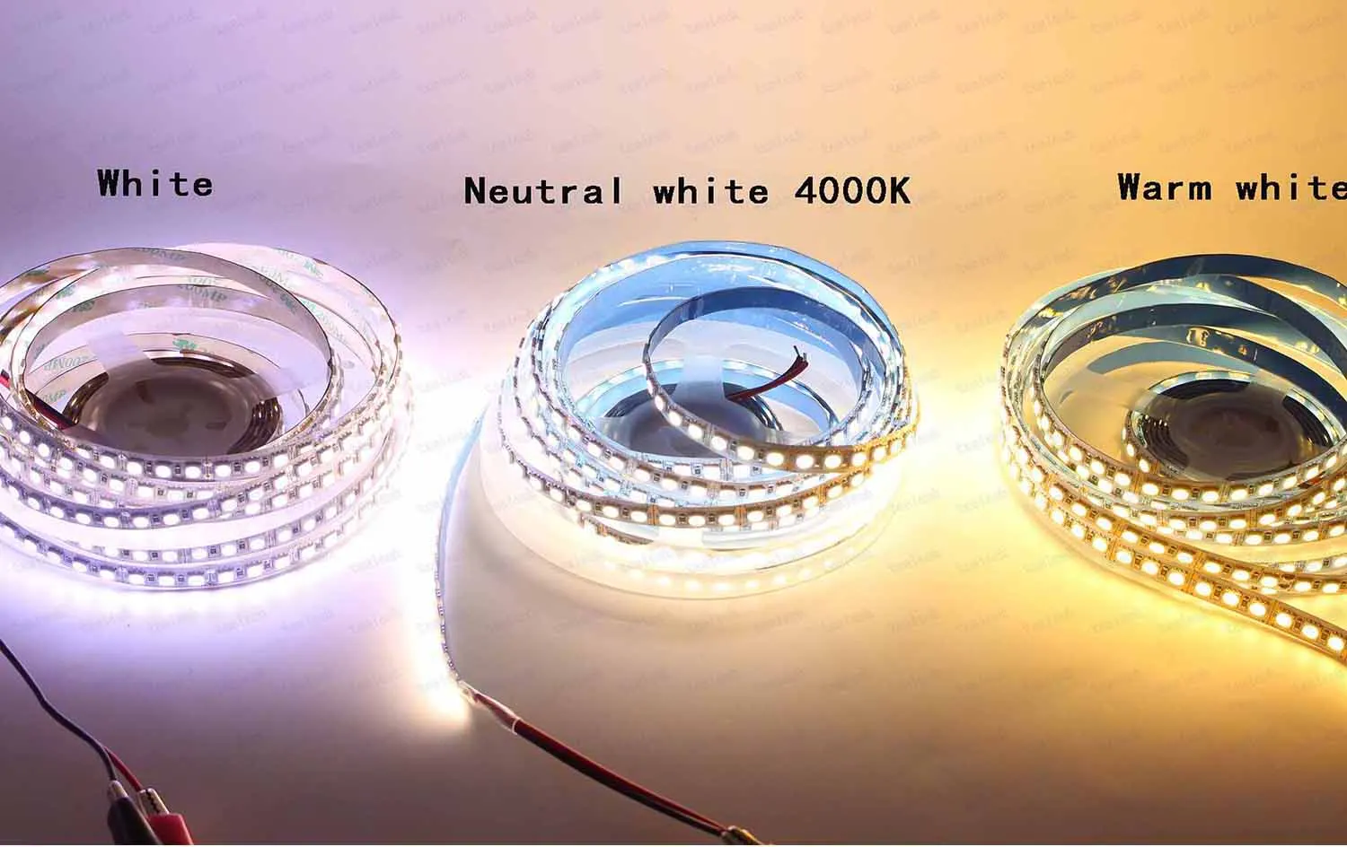 IP20 IP65 IP67 Tube waterproof LED Strip 5050 DC12V 24V 120LEDs/m Flexible LED Light Warm white/White RGB Neutral whiteLED Strip