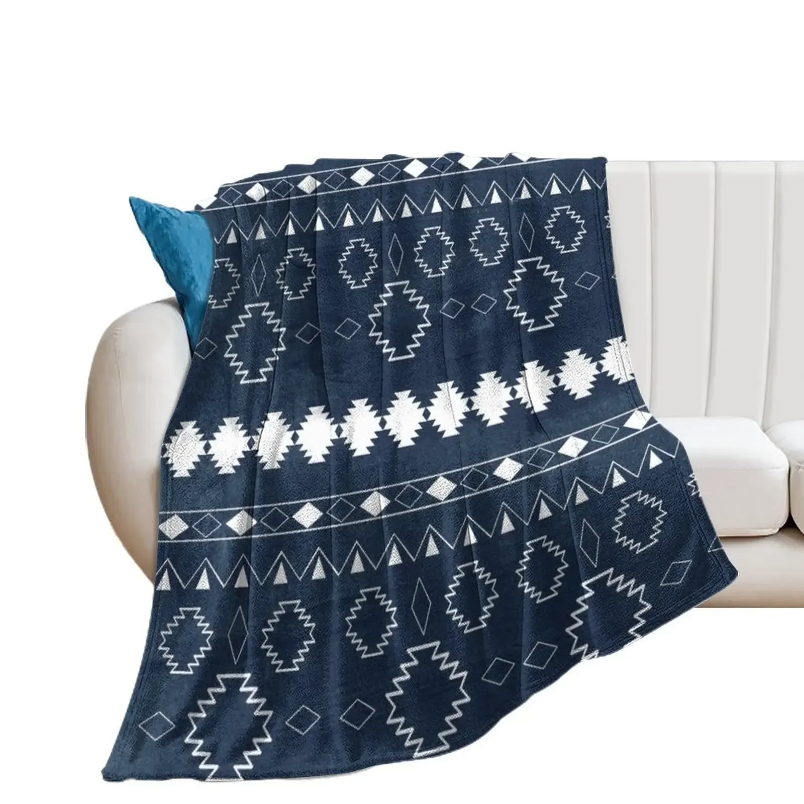 

Tribal Boho Pattern Chic #2 #aztec #decor #art Throw Blanket Hairy Summer Beach Blankets