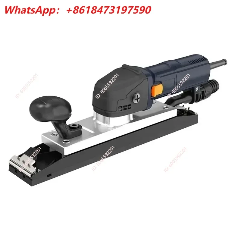 70×400mm Dust‑Free Random Orbital Sander 220V, Eccentric Brush Industrial Sander for Wood Automotive Processing