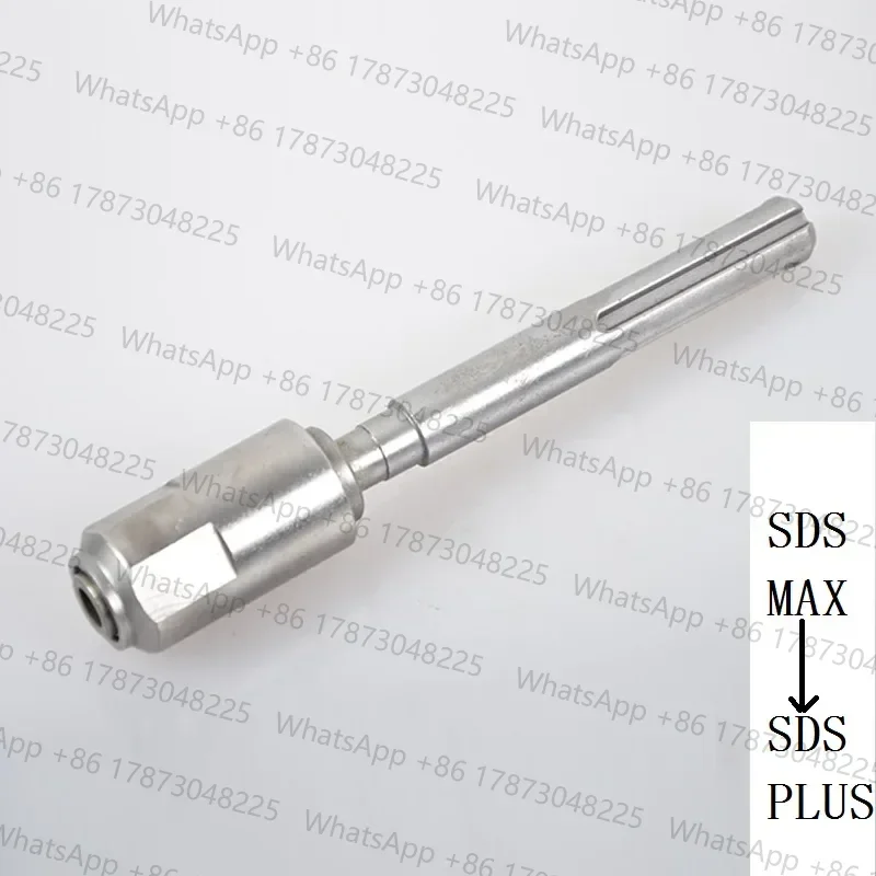 Adapter adaptor connector Hexagon handle male SDS MAX Female thread transmit to SDS PLUS for Bosch and more electric Hammer
