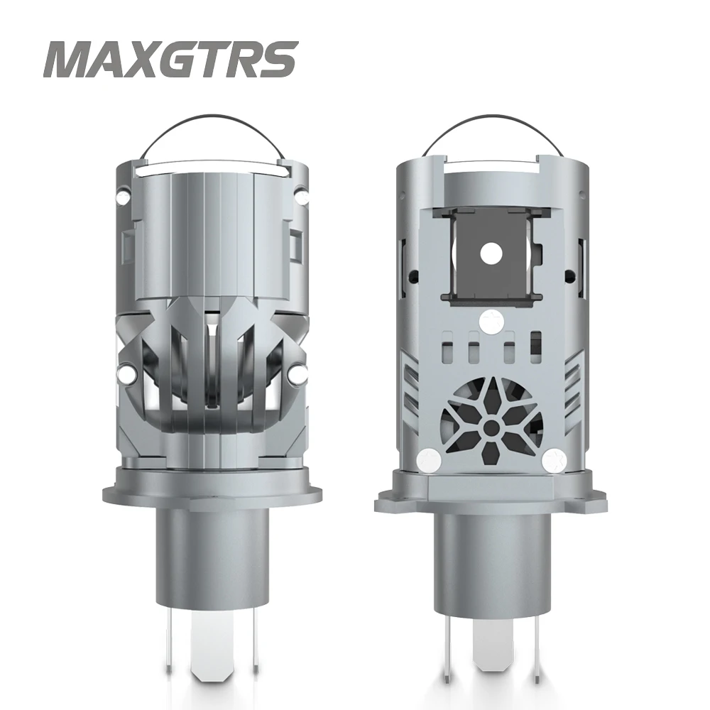 

H4 LED Headlight Projector Lens LED HB2 9003 Auto Lamp Automobile Headlight Hi/Low Beam Light 55W 26000LM Solenoid valve