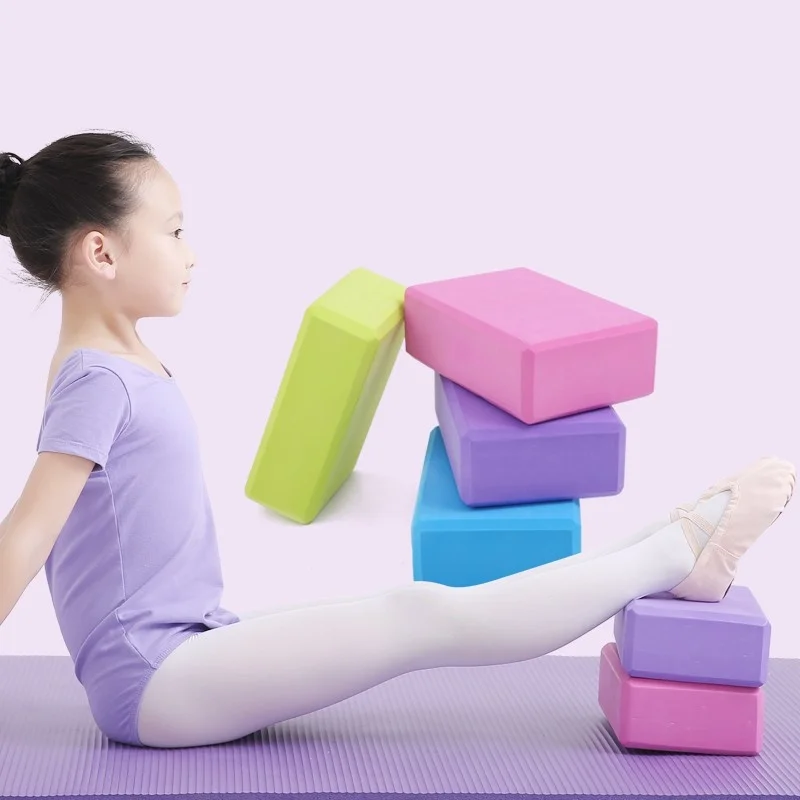 Yoga Assisted Fitness Foam Brick Toy Exercise Body Building Sport Equipment Dance Practice Auxiliary Tools Gym Sports Equipment