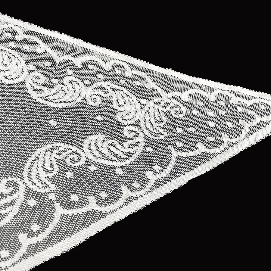 Medjugorje Jungfrau Maria Kreuz Bestickter Dreieckstuch Schal Hijab Katholische Kirche Hochzeitsschleier Religiöses Party-Accessoire – Detail 4
