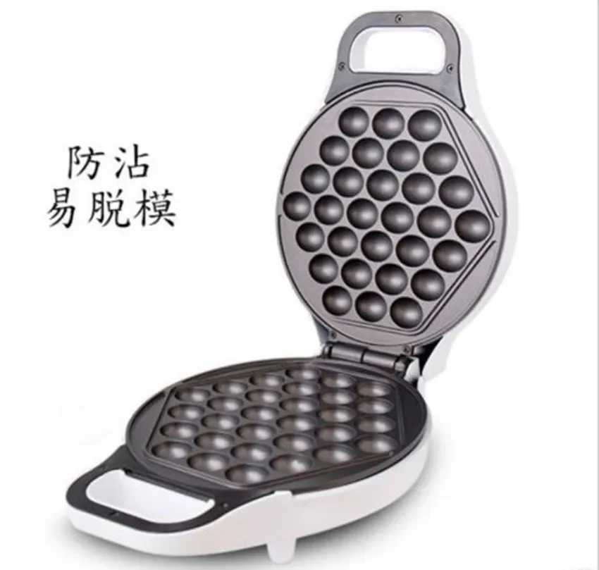 

Table Top Non-stick Eelctric Egg Waffle Maker Machine,QQ Puff Cake Machine a