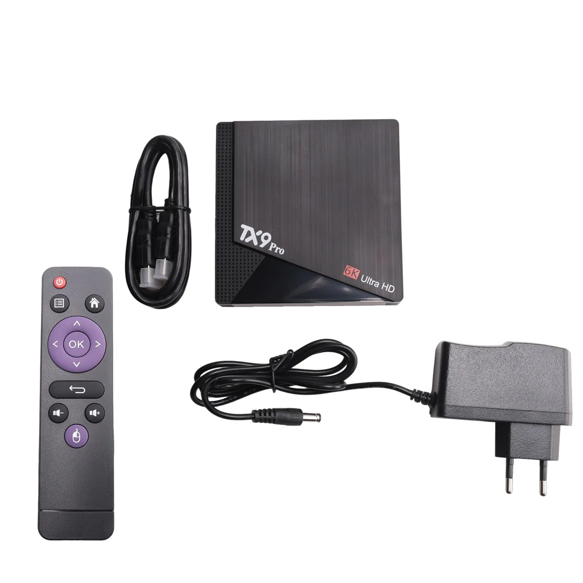 TX9 Pro Android 10.0 Set Top Box 6K HD Dual Brand 2.4G 5.8G WiFi Media Player AIIwinner H313 Smart TV Box EU Plug HOT