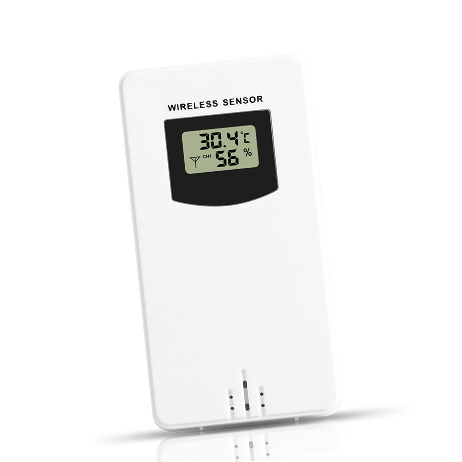 Electronic Digital Temperature Humidity Sensor Meter Hygrometer In/Outdoor Use Compatible with Weather Stations