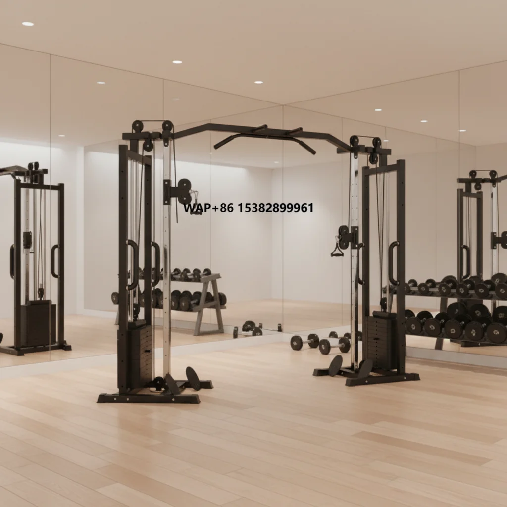 Gym Cable Crossover Machine Commercial Smith Machine Fitness Equipment Power Cage Bird Gantry Home Functional Trainer