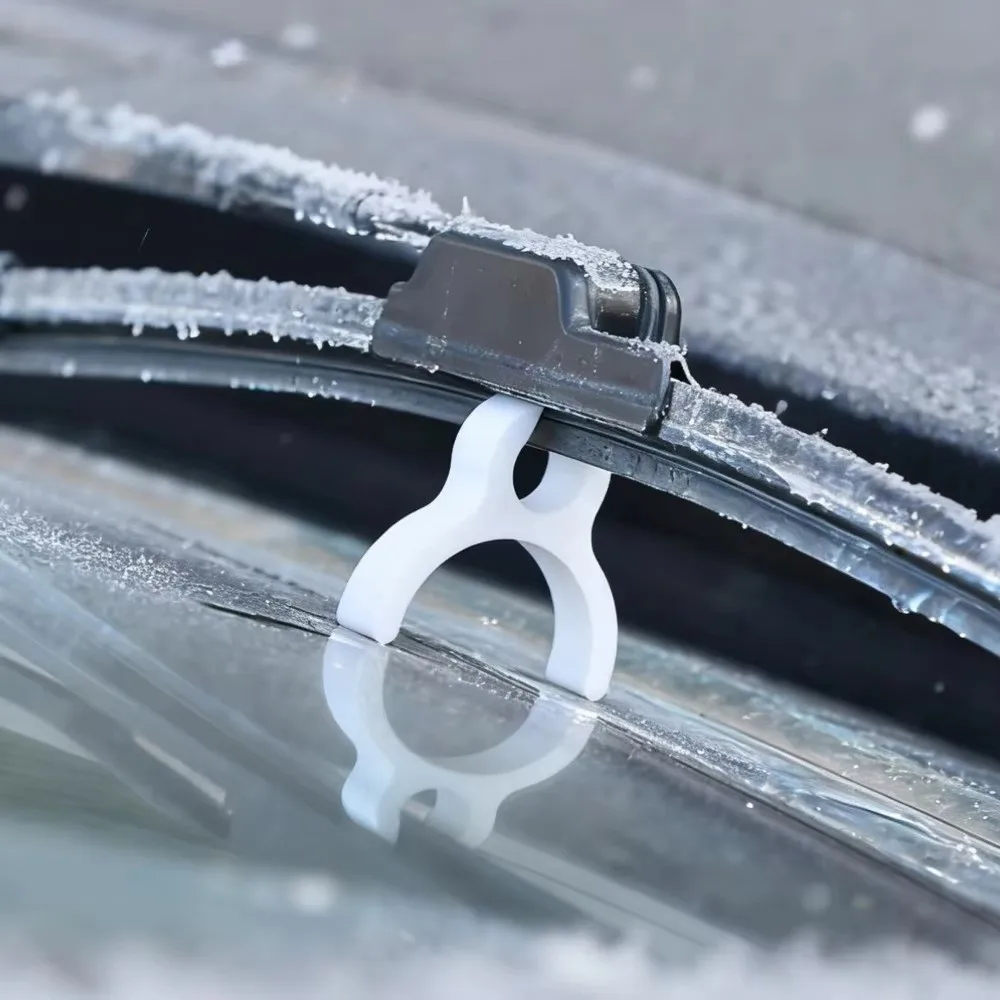 2Pcs Winter Car Wiper Antifreeze Bracket Protection Anti Slip Car Windshield Wiper Bracket Anti Freeze Wiper Lifter