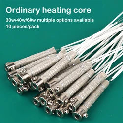 220V 30W/40W/60W Universal Electric Soldering Iron Core Heating Element Replacement Welding Tool Mica Externally Heating Core