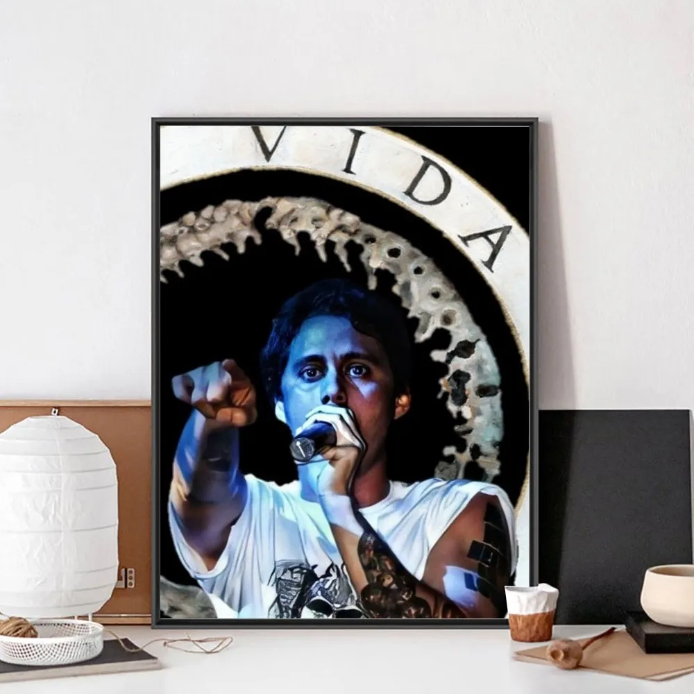 New Canserbero Pop Music Singer Star Poster No Framed Poster Kraft Club Bar Paper Vintage Wall Painting Bedroom Study Stickers