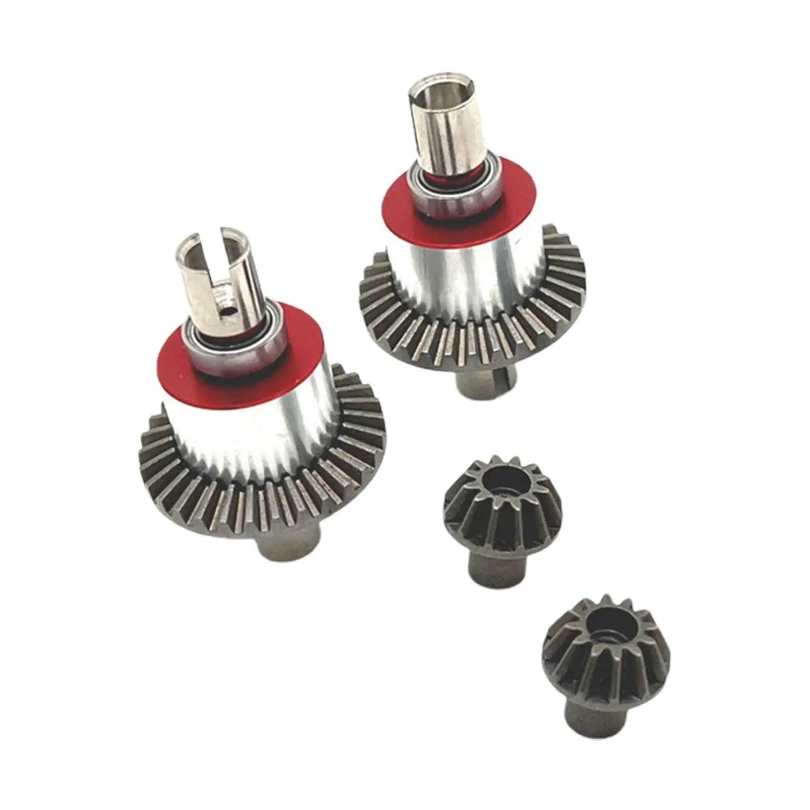 1/14 1/12 Scale RC Car Metal Differential Bevel Gears for Wltoys 144010 124016 Replacement Upgrade