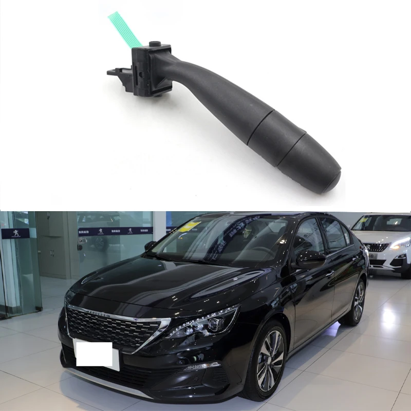 

1PCS LHD Car Turn Signal Indicator Steering Switch Column For PEUGEOT 96477533XT Durable Black Automobile Interior Accessories